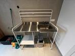 SUNNERSTA Kitchenette, 112x56x139 cm €161.99, Ophalen, 25 tot 50 cm, 50 tot 100 cm, Minder dan 100 cm