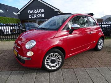 Fiat 500 0.9 TWINAIR T EASY-55630Km-Airco-Pdc-Cabrio-boekjes beschikbaar voor biedingen