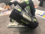 Festool invalzaag TSC55 reb op accu ..2 x 18 volt compleet, Doe-het-zelf en Verbouw, Gebruikt, Invalzaag, Ophalen of Verzenden