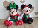 Prachtige Set 2 Disney Store Kerst Poppen Mickey Minnie 2019, Verzenden, Mickey Mouse, Zo goed als nieuw, Knuffel