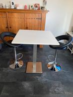 Statafel krukken tafel set keukentafel mooie set, Huis en Inrichting, Tafels | Statafels, Zo goed als nieuw, Ophalen