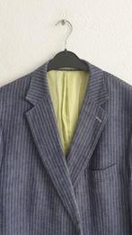 Piacenza  Gestreept colbert - Maat 54 - Blauw, Maat 52/54 (L), Onbekend, Blauw, Ophalen of Verzenden