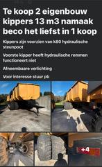 Eigenbouw kippers namaak beco 13 m3, Ophalen of Verzenden, Zo goed als nieuw