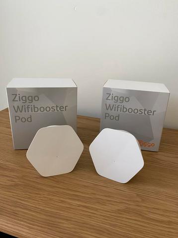 Twee nieuwe ziggo wifibooster / wifi booster pod beschikbaar voor biedingen