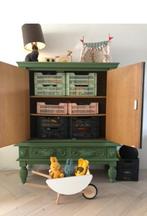 Kast houtsnijwerk, Ophalen, Kast, 105 cm of meer, Minder dan 50 cm