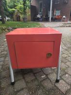 Vintage nachtkastje, Huis en Inrichting, Slaapkamer | Nachtkastjes, Ophalen, Zo goed als nieuw, Hout, Minder dan 45 cm