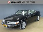 Saab 900 Cabrio 2.0 Turbo SE | Compleet onderhouden, Auto's, Voorwielaandrijving, Cabriolet, 4 stoelen, Zwart