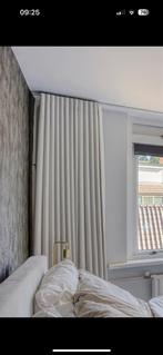 Witte Verduisterende Gordijnen - 237x372 cm, Ophalen of Verzenden, Zo goed als nieuw, Wit, 200 cm of meer