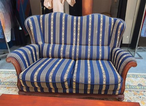 Elegant vintage bankstel, Huis en Inrichting, Banken | Bankstellen, Zo goed als nieuw, Rechte bank, Driepersoons, Minder dan 150 cm