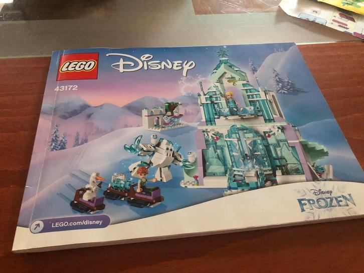 Lego Frozen kasteel 43172, Kinderen en Baby's, Speelgoed | Duplo en Lego, Zo goed als nieuw, Ophalen of Verzenden