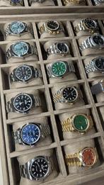 Inkoop ROLEX PATEK AP CARTIER BREITLING EN MEER, Ophalen of Verzenden, Zo goed als nieuw, Staal, Rolex