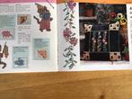 Creatief met kruissteek, borduurpatronen op het werkblad, Hobby en Vrije tijd, Ophalen of Verzenden, Zo goed als nieuw, Handborduren