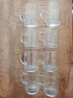 Theeglazen, Gebruikt, Ophalen of Verzenden, Glas, Effen