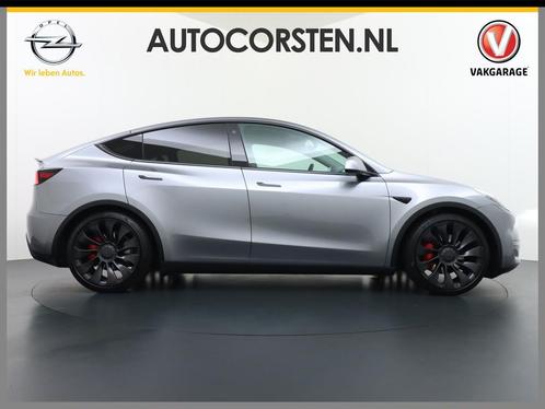 Tesla Model Y Performance 534pk 0-100 3,8 sec. AWD 78,1kWh W, Auto's, Tesla, Bedrijf, Te koop, Model Y, 4x4, ABS, Achteruitrijcamera