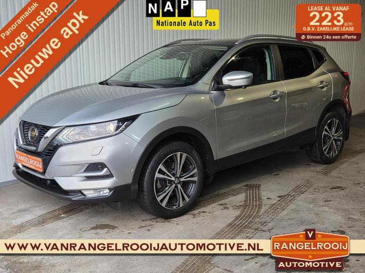 Nissan Qashqai 1.2 Business Edition, pano, stoelverw., 360 c, Auto's, Nissan, Bedrijf, Te koop, Qashqai, 360° camera, ABS, Achteruitrijcamera