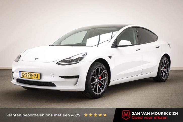 Tesla Model 3 Standard RWD Plus 60 kWh | PANORAMADAK, Auto's, Tesla, Bedrijf, Te koop, Model 3, ABS, Airbags, Airconditioning