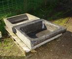 4 maal hardstenen gootsteen wasbak, Antiek en Kunst, Curiosa en Brocante, Ophalen