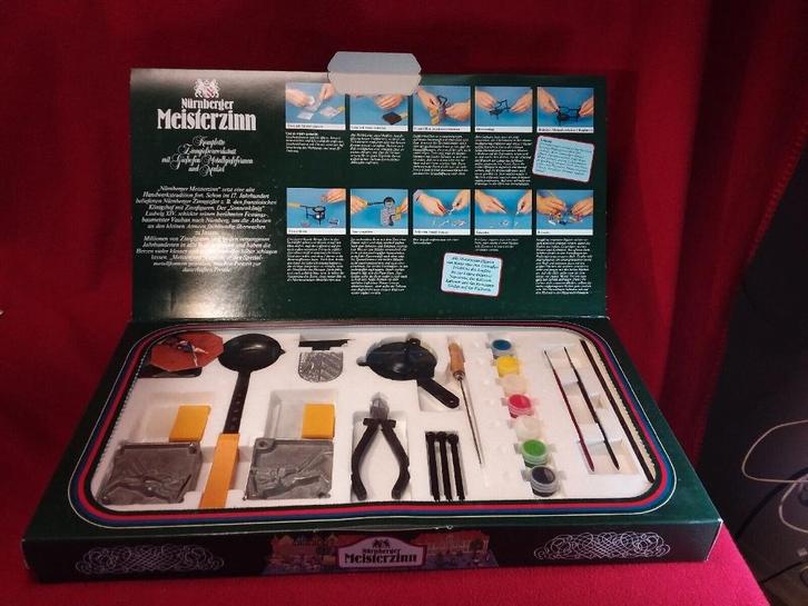 Zoek je een nieuwe Creatieve Hobby, leer "modern" Tin-gieten, Hobby en Vrije tijd, Cursusmateriaal, Nieuw, Kunst en Creatief, Meerdere media