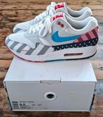 Nike Air Max 1 "Parra" - Maat 43, Wit, Nike, Ophalen of Verzenden, Sneakers of Gympen