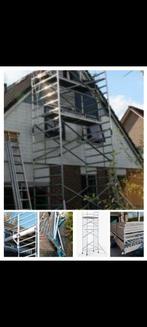 9 meter rolsteiger op aanhanger. HUUR, Ophalen of Verzenden, Zo goed als nieuw, Rolsteiger of Kamersteiger, 5 meter of hoger