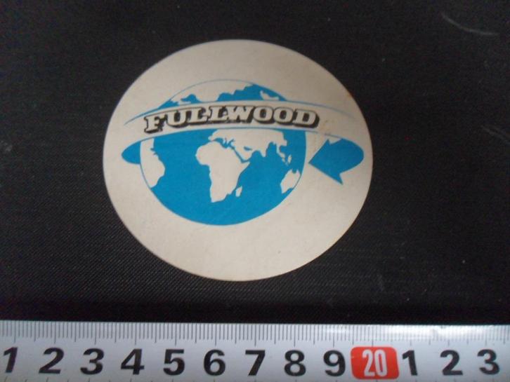sticker fullwood, Verzamelen, Stickers, Zo goed als nieuw, Bedrijf of Vereniging, Ophalen