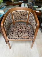 Antieke Art Deco stoel, Ophalen of Verzenden