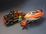 Playmobil 3399 Pick-up met Speedboot, Kinderen en Baby's, Speelgoed | Playmobil, Ophalen of Verzenden, Zo goed als nieuw