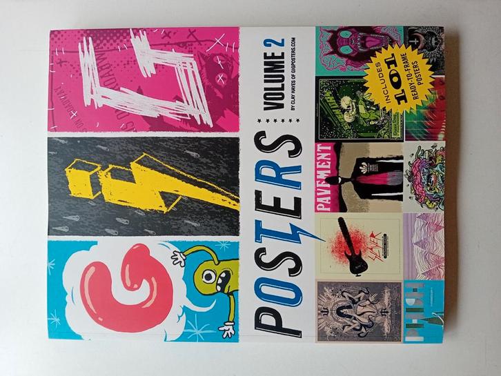 Gig Posters volume 2, Clay Hayes, Boeken, Kunst en Cultuur | Beeldend, Zo goed als nieuw, Ophalen of Verzenden