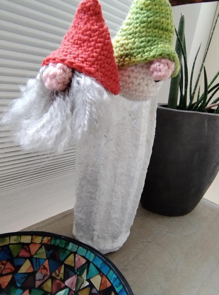 Kabouters of gnome tashanger, sleutelhanger, decoratie, Huis en Inrichting, Woonaccessoires | Overige, Nieuw, Ophalen of Verzenden