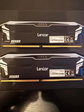 32GB Lexar Ares DDR5 6000mhz (RGB) beschikbaar voor biedingen
