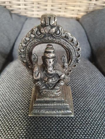 Zilveren Ganesha Beeldje beschikbaar voor biedingen