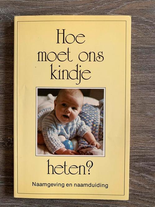 Hoe moet ons kindje heten? - Naamgeving, Boeken, Zwangerschap en Opvoeding, Gelezen, Zwangerschap en Bevalling, Ophalen of Verzenden