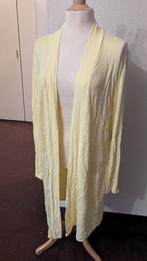 Lang zacht geel vest - Sophia - XL, Verzenden, Maat 46/48 (XL) of groter, Zo goed als nieuw, Geel