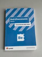 Lyceo examenbundel bedrijfseconomie havo 21/22, Lyceo, HAVO, Ophalen of Verzenden, Zo goed als nieuw
