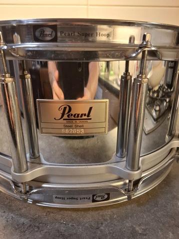 Pearl vintage free floating snaredrum voor uw drumstel  beschikbaar voor biedingen