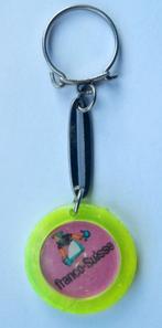 X278 sleutelhanger franco suisse kaas, Ophalen of Verzenden, Gebruikt