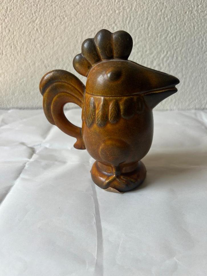 West-Germany keramieken spaarhaan, Verzamelen, Spaarpotten, Zo goed als nieuw, Dier, Steen, Aardewerk of Keramiek, Ophalen of Verzenden