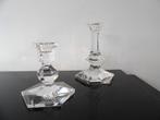 Val st Lambert Kandelaars, Kristal, Antiek en Kunst, Ophalen of Verzenden, Kristal