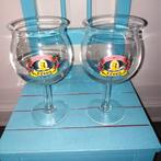 St. Louis Kriek Lambic, Gueuze Lambic, Framboise glazen 7x, Verzamelen, Ophalen, Zo goed als nieuw, Glas of Glazen, Overige merken