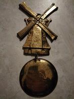 Vintage Koperen Molen Wanddecoratie, Antiek en Kunst, Ophalen of Verzenden