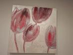 Schilderij tulpen, Antiek en Kunst, Kunst | Schilderijen | Abstract, Ophalen