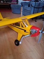 Te koop piper j 3 met 4 takt Motor., Hobby en Vrije tijd, Modelbouw | Radiografisch | Vliegtuigen, Ophalen, Gebruikt, Nitro