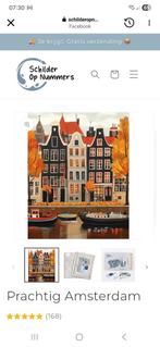 schilderen op nummer Amsterdam ,nieuw in verpakking, op canv, Ophalen of Verzenden, Nieuw, Schilderen op nummer