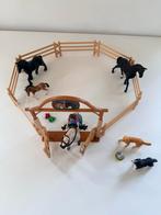 Schleich Paardenwei 42434  + extra figuren, Ophalen of Verzenden, Zo goed als nieuw