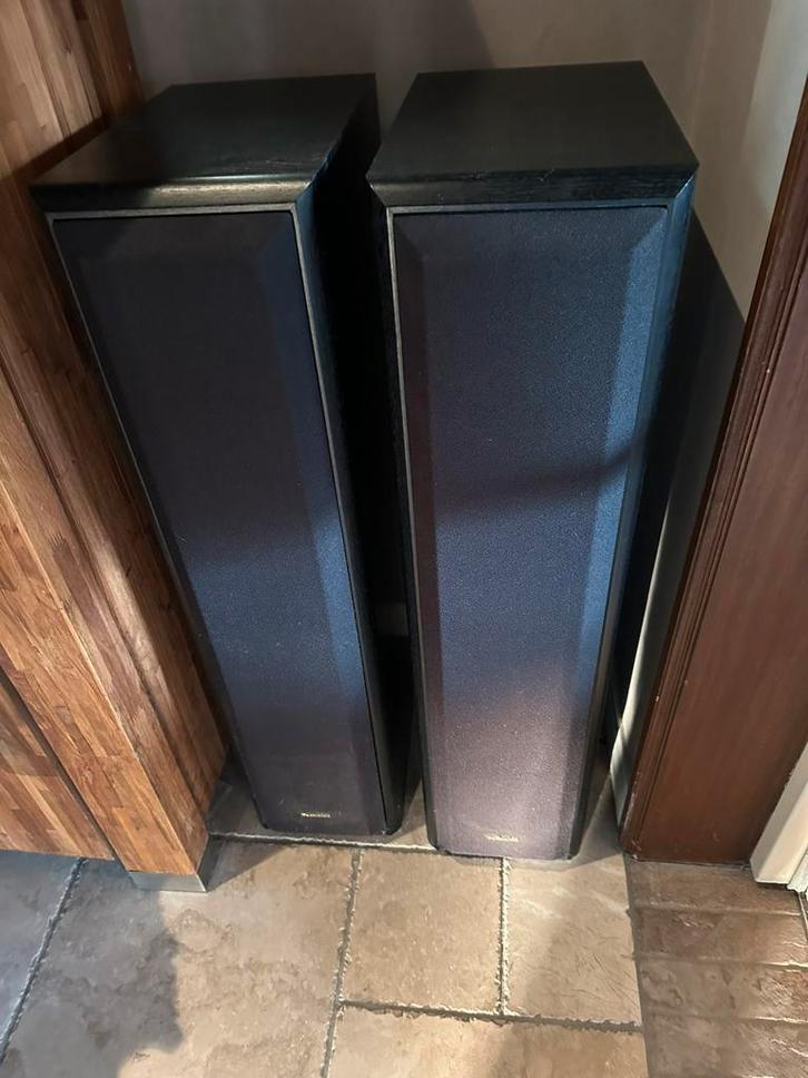 Technics SB - M500M2 luidsprekers set, Audio, Tv en Foto, Luidsprekers, Zo goed als nieuw, Front, Rear of Stereo speakers, Minder dan 60 watt