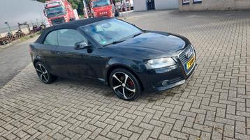 Audi A3 1.8 Tfsi Cabriolet 118KW 2008 Zwart beschikbaar voor biedingen