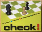 Check! denkspel met schaakkaarten - vanaf 6 jaar - NIEUW, Een of twee spelers, Ophalen of Verzenden, Nieuw, Dubbelzes