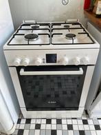 Bosch gasfornuis met elektrische oven, Witgoed en Apparatuur, Fornuizen, 4 kookzones, Vrijstaand, 85 tot 90 cm, Gebruikt