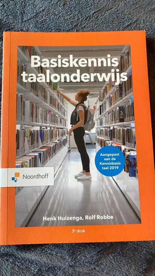 Henk Huizenga - Basiskennis taalonderwijs, Boeken, Schoolboeken, Zo goed als nieuw, Nederlands, Overige niveaus, Ophalen of Verzenden