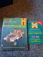 Jeep CJ Haynes Reparatiehandleiding + Woordenboek, Ophalen of Verzenden, Gelezen, Larry Warren en John H Haynes